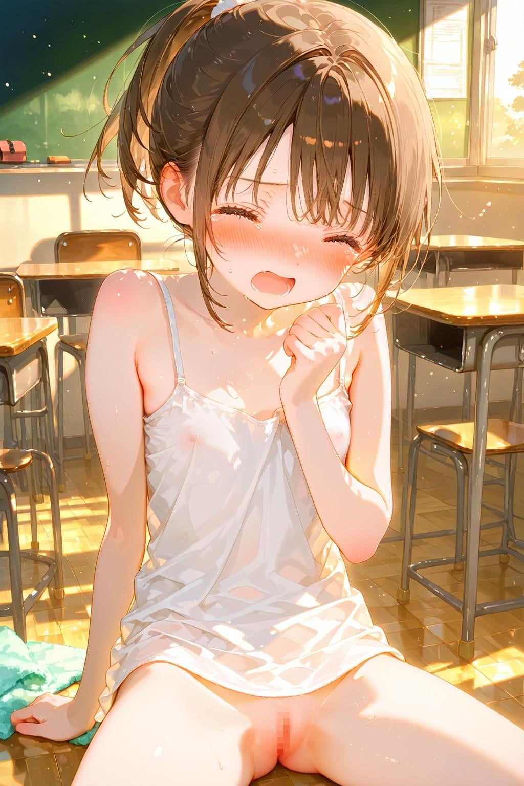 羞恥プレイ（美術部くんと水泳部ちゃん）