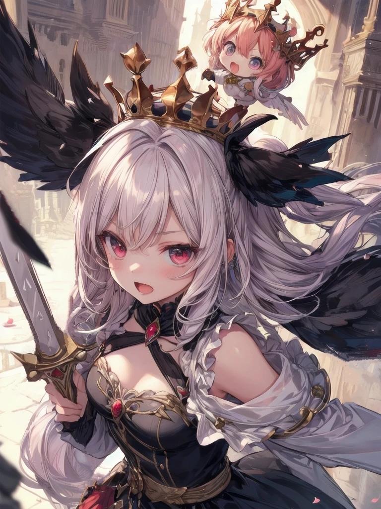 必殺のオーラ斬だぁ