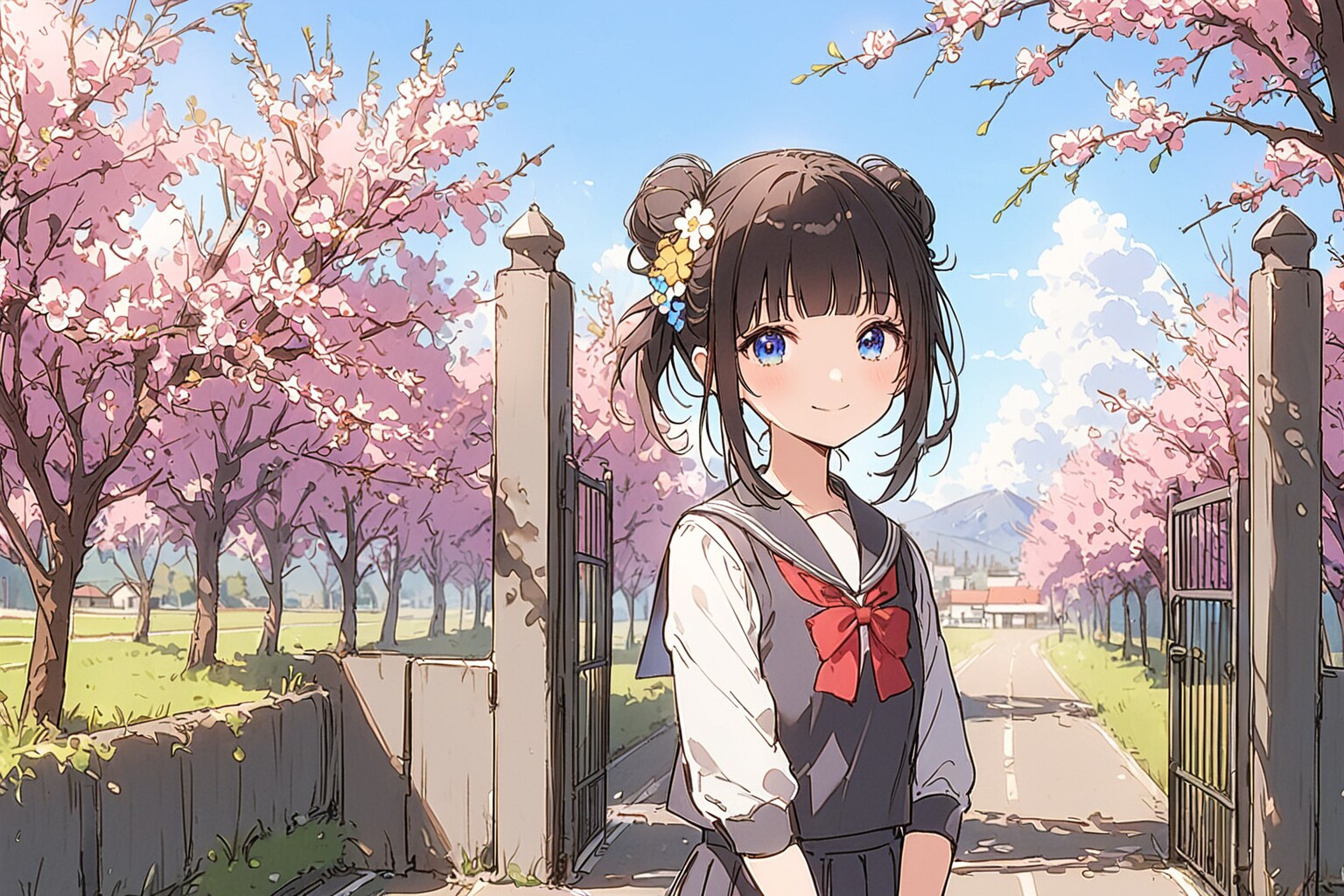 おだんごちゃん🍡✨の春🌸✨ | の人気AIイラスト・グラビア