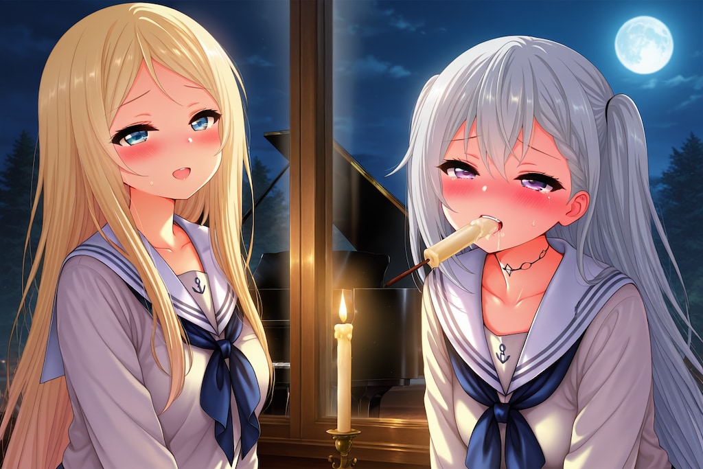 全寮制女学園の夜《ちちぷい生成機能版》