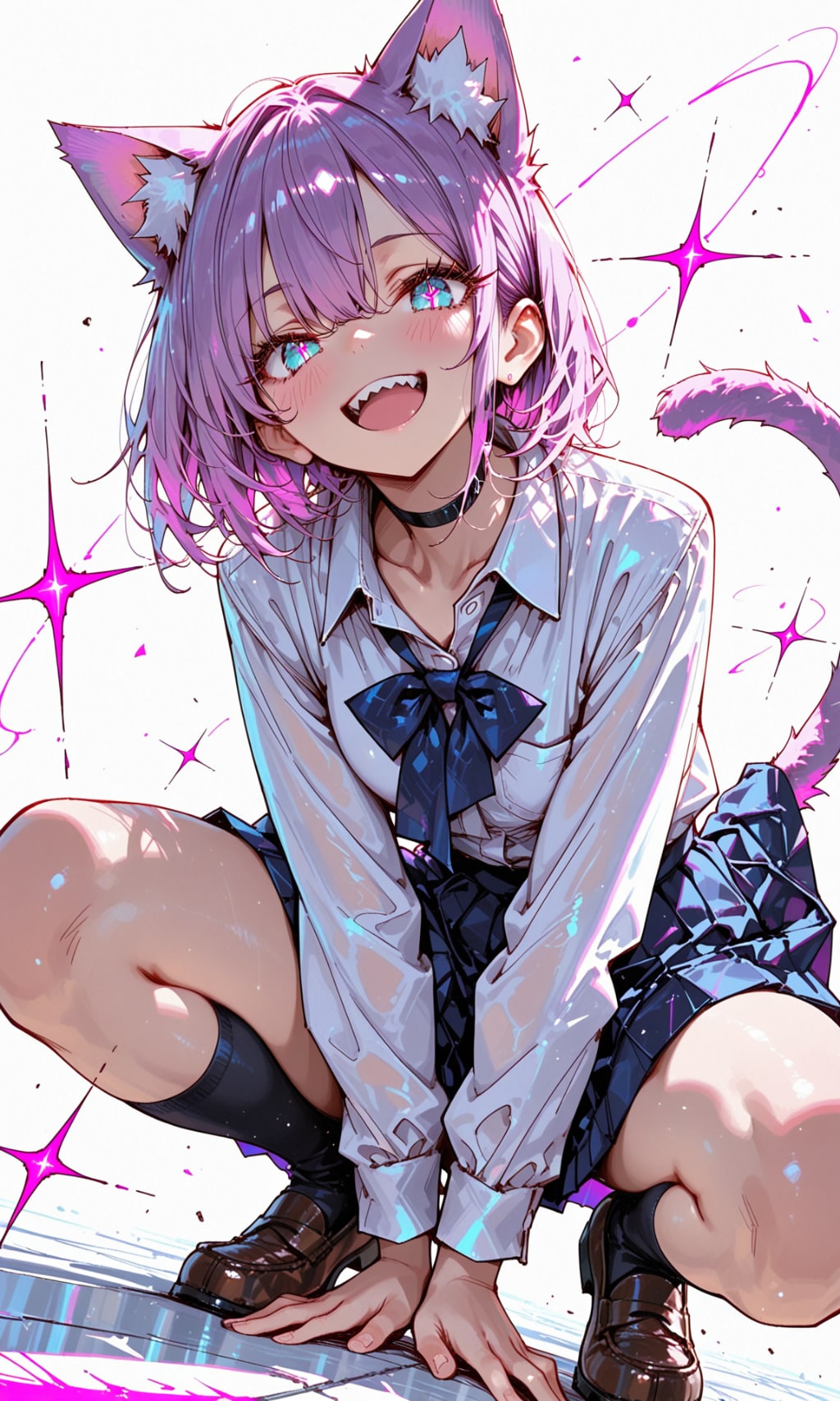 煌めきのネコミミ少女