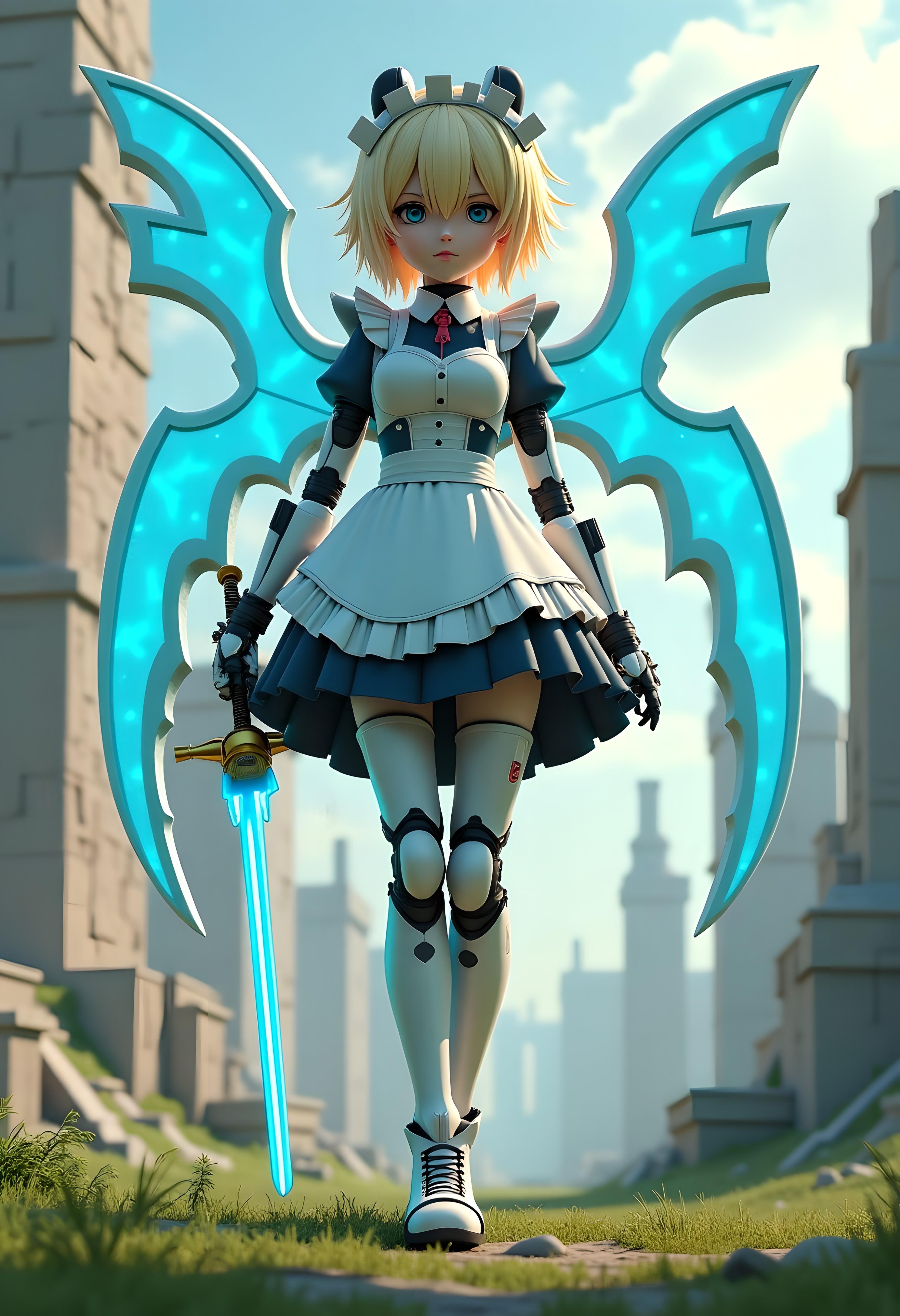 メカ娘2250号 | の人気AIイラスト・グラビア