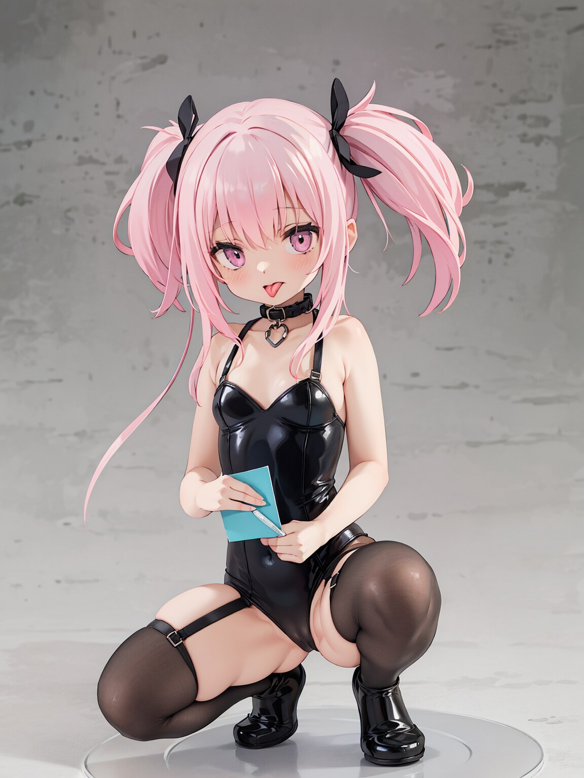 ガーターベルトの女の子