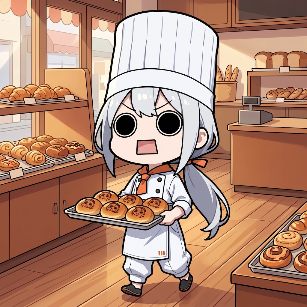 えらいこっちゃパンを運ぶ運ぶえらいこっちゃ嬢