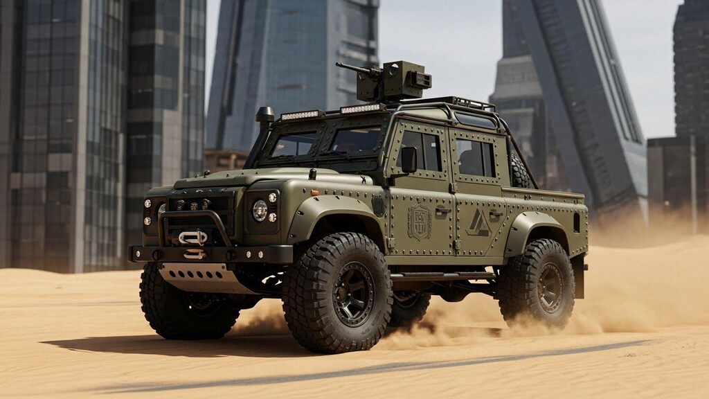 ランドローバー軍用車