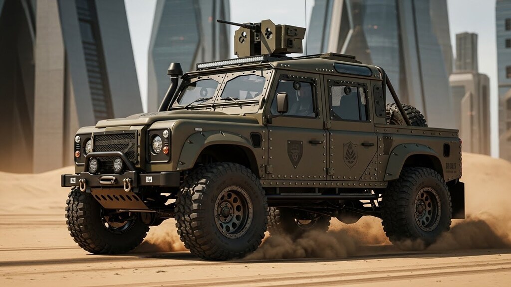 ランドローバー軍用車