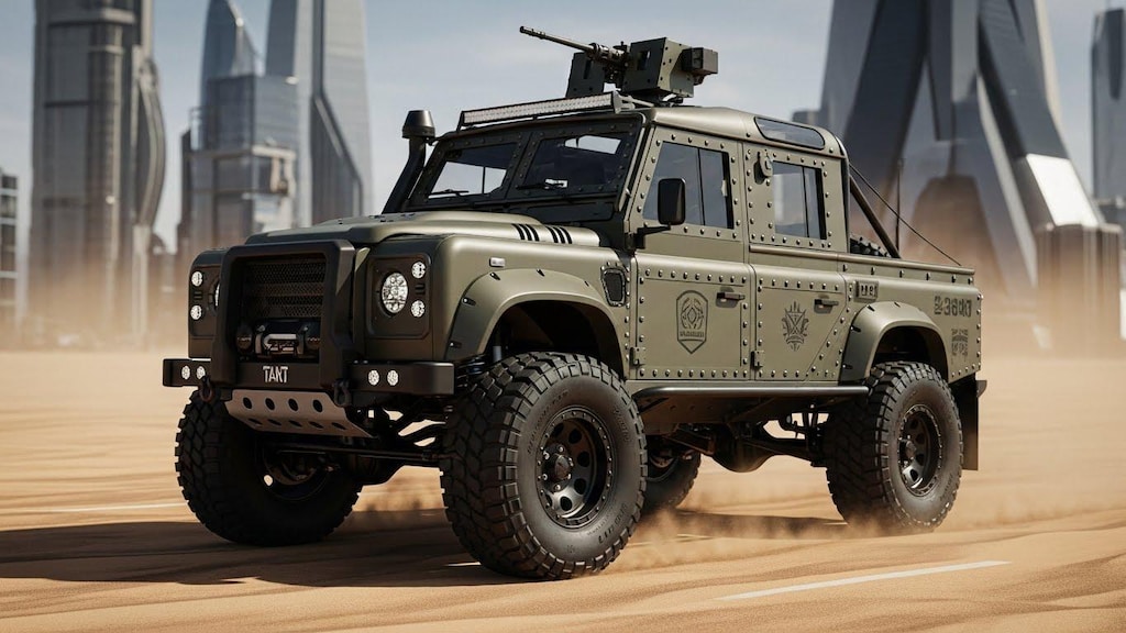 ランドローバー軍用車