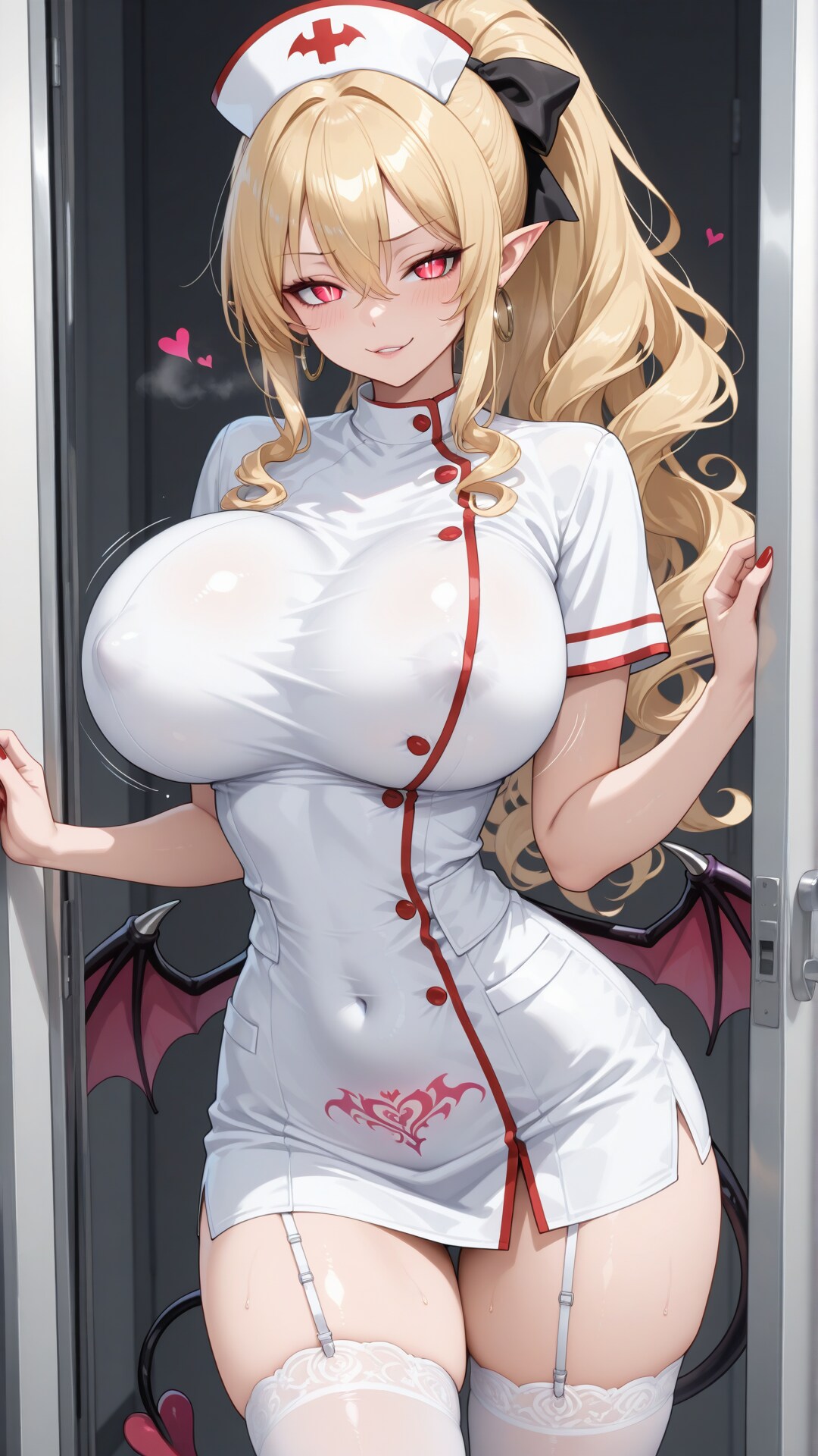 病院に紛れ込んだアルアちゃん