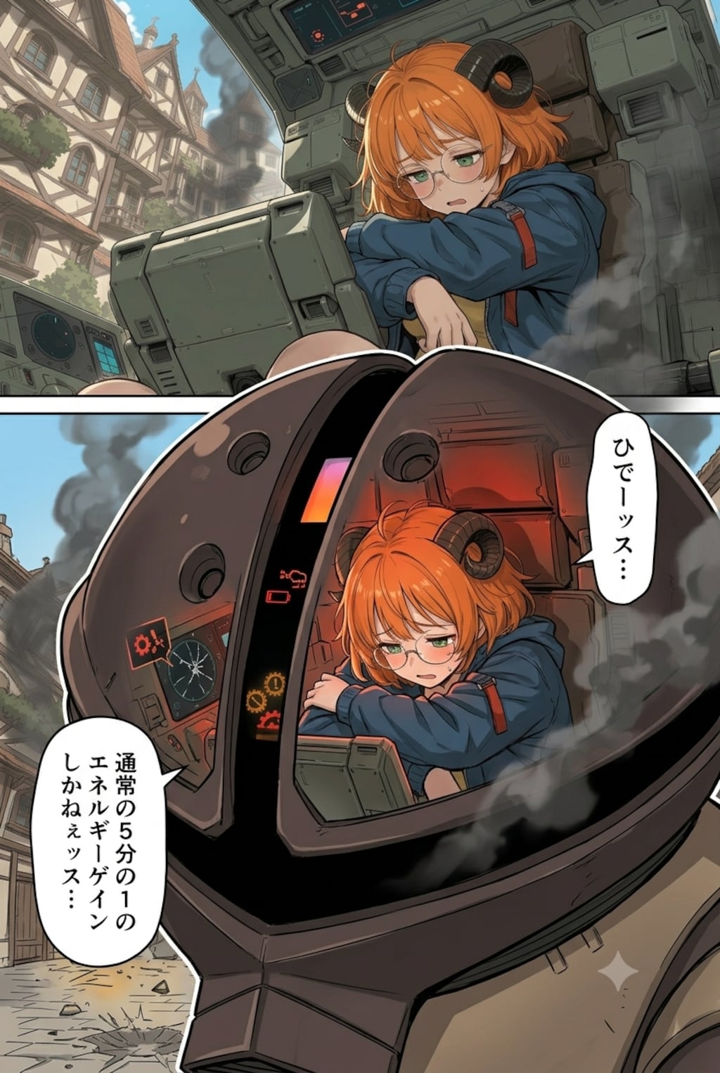 アッガイ大地に立つ!?