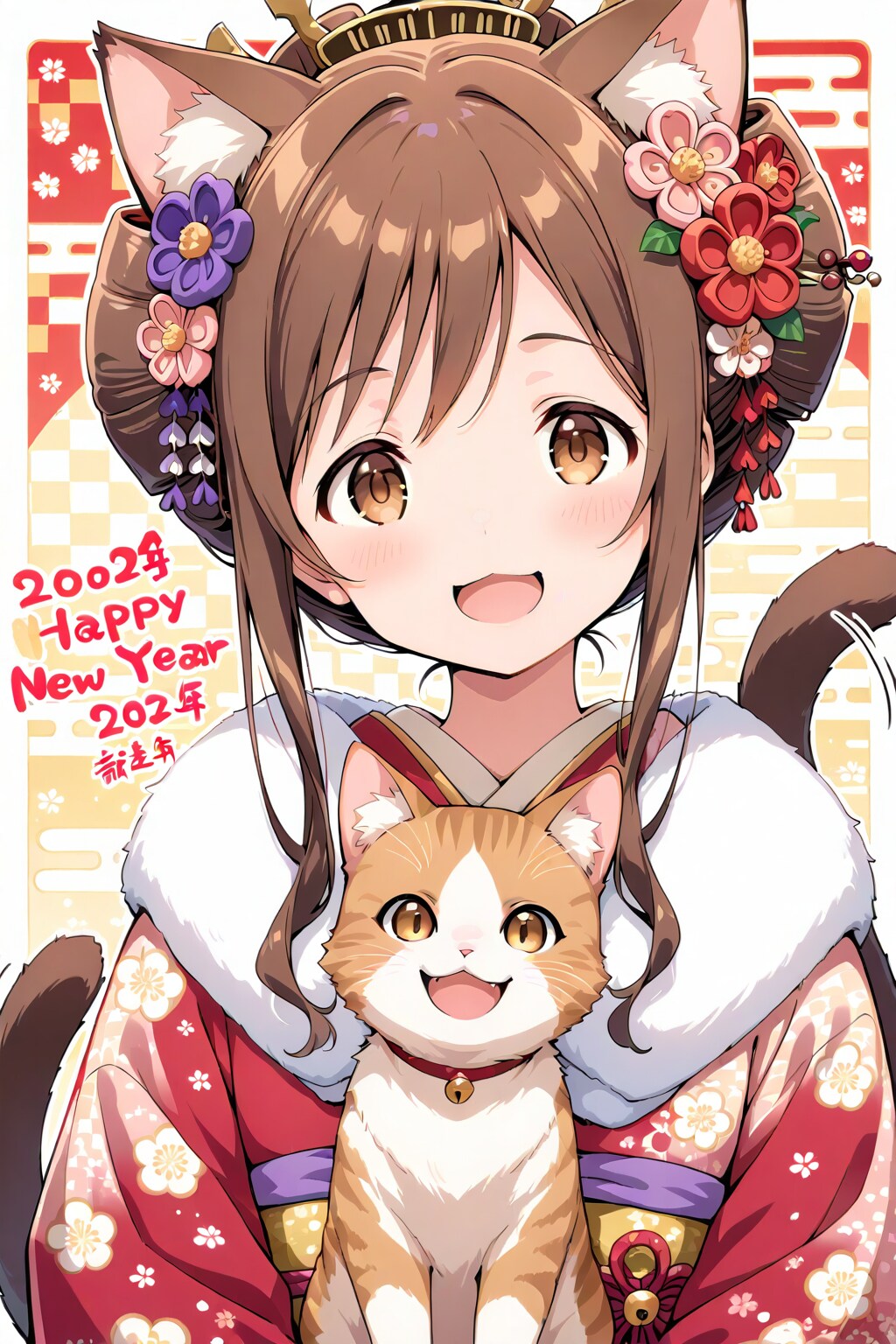 ネコ娘のちーちゃん🐈✨１１ | の人気AIイラスト・グラビア