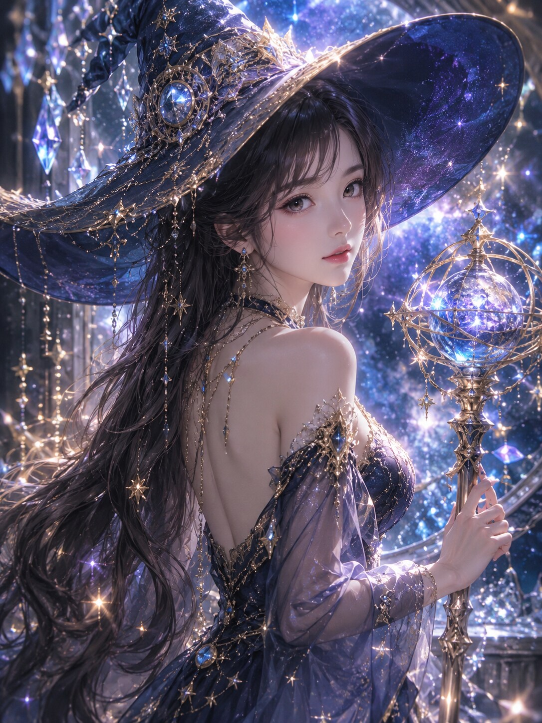 綺麗な魔法使いさんのお姉さんパート103 | の人気AIイラスト・グラビア