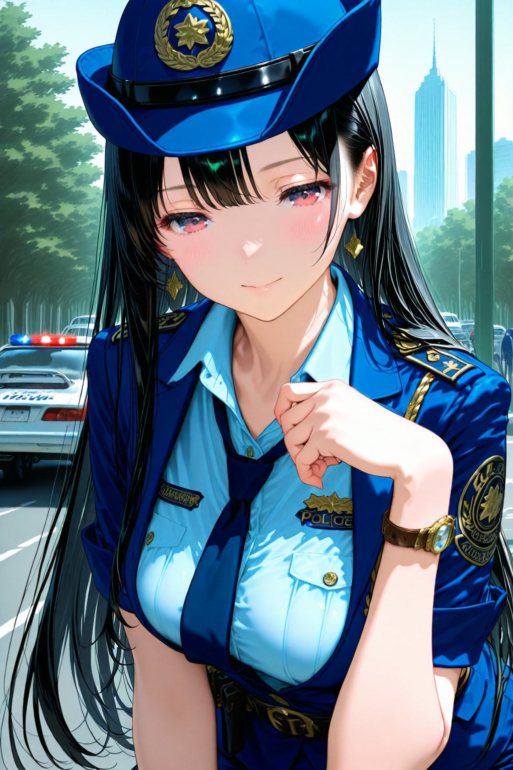 婦警姉さん | の人気AIイラスト・グラビア