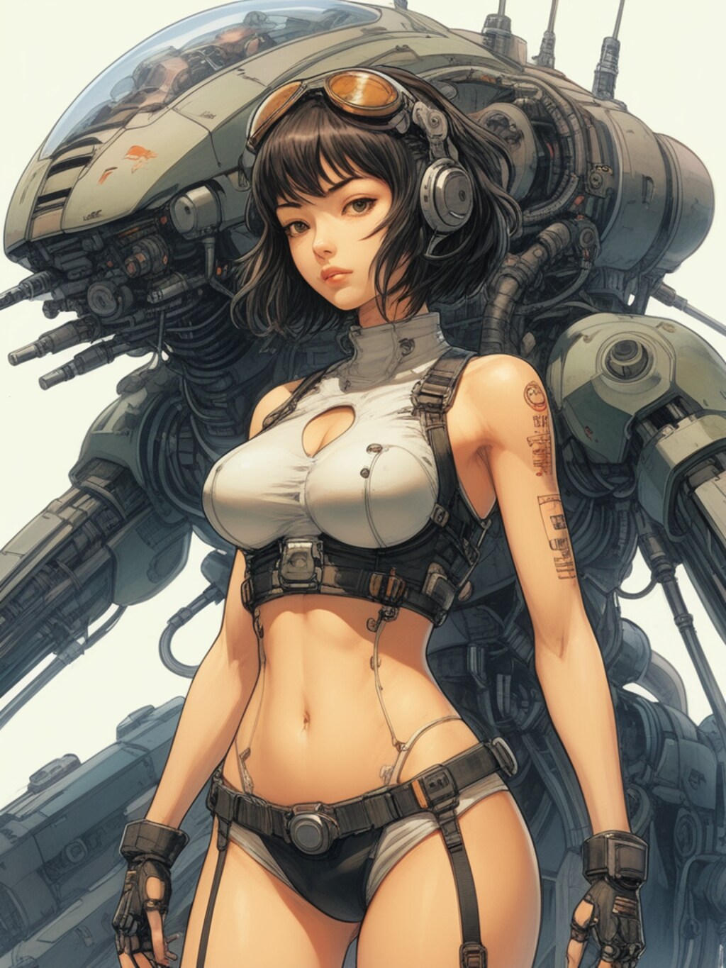 cosmic android girl & power loader