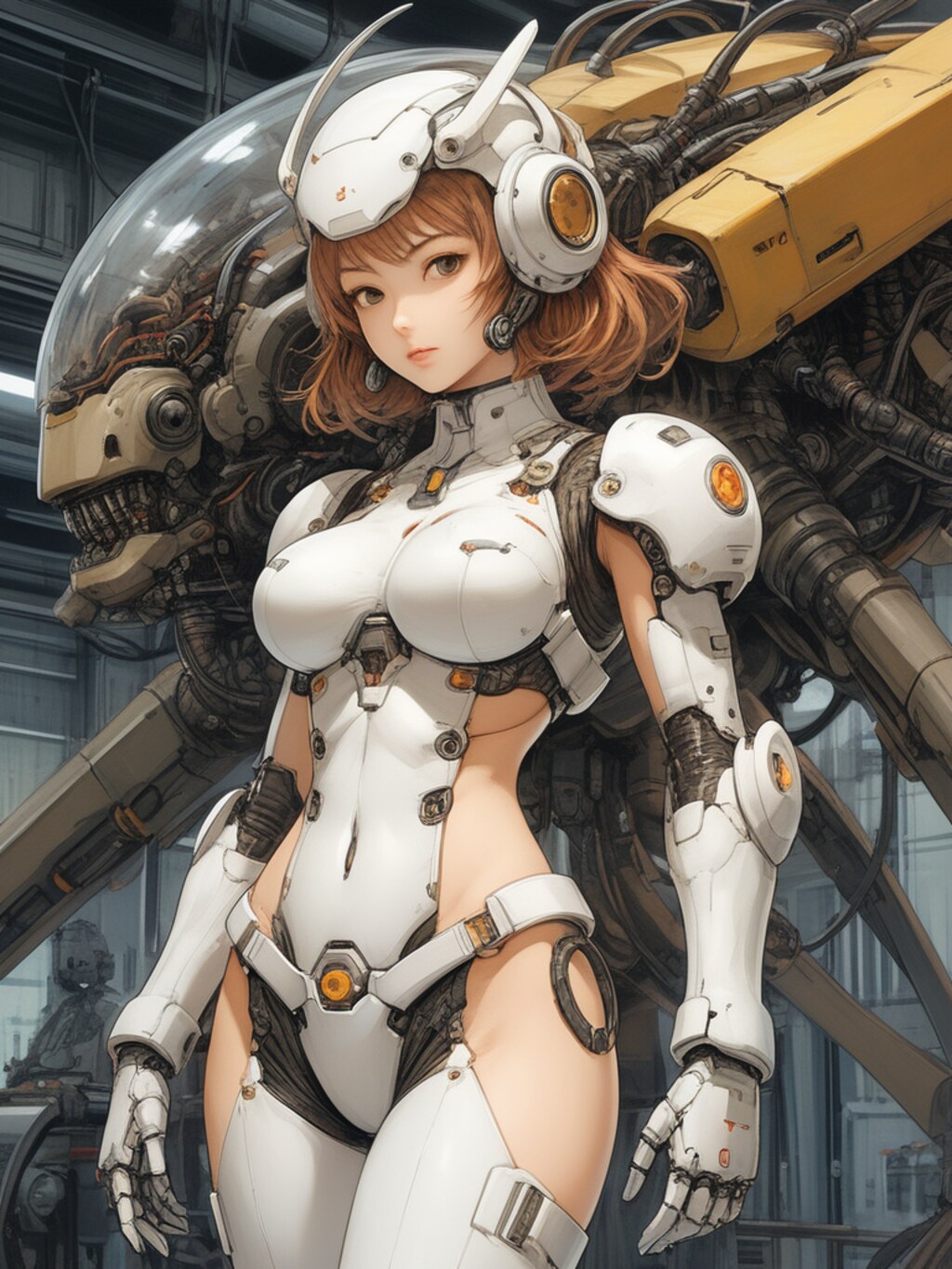 cosmic android girl & power loader