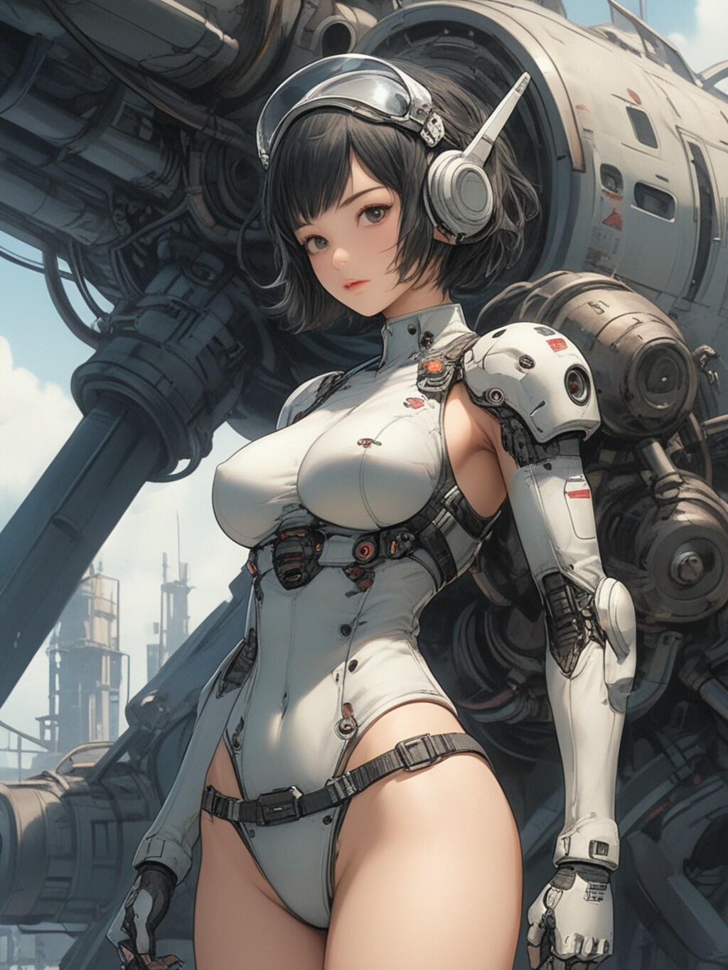 cosmic android girl & power loader