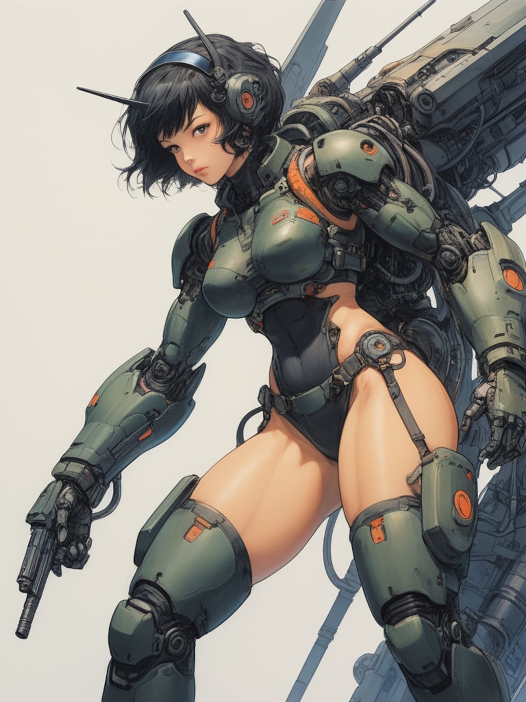 cosmic android girl & power loader