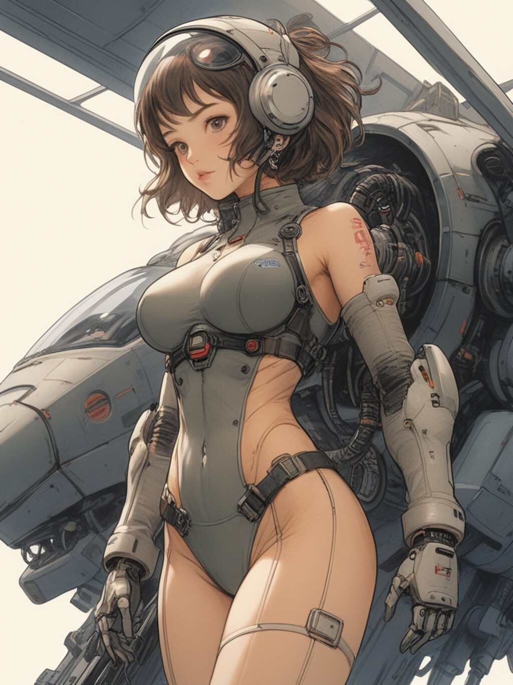 cosmic android girl & power loader