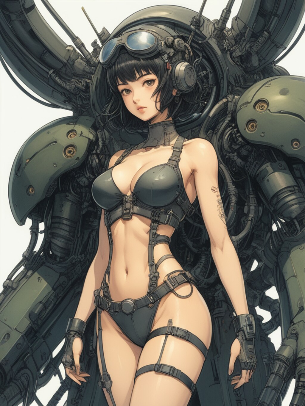 cosmic android girl & power loader