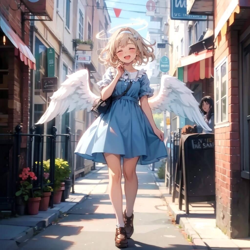 天使な千亜ちゃん | の人気AIイラスト・グラビア