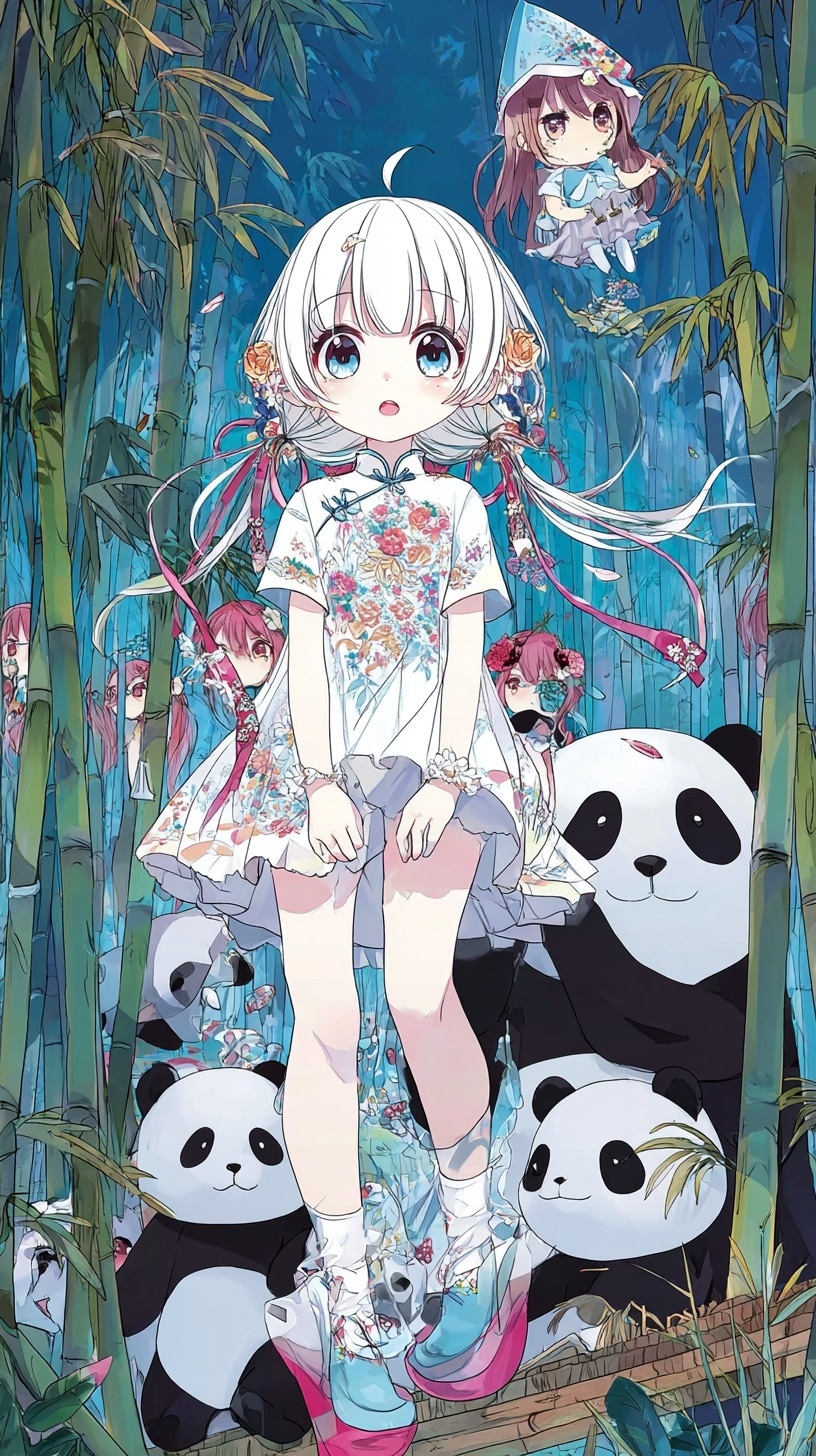 中華パンダ | の人気AIイラスト・グラビア