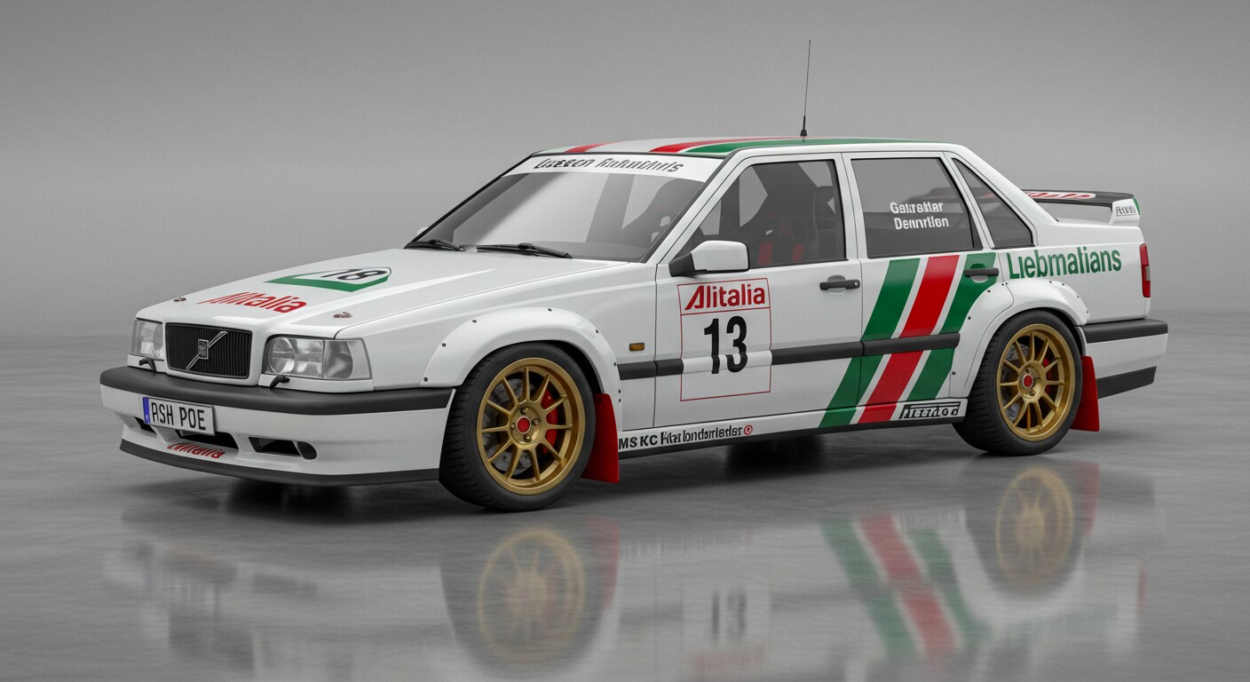 アリタリアボルボ850ラリーカー | の人気AIイラスト・グラビア