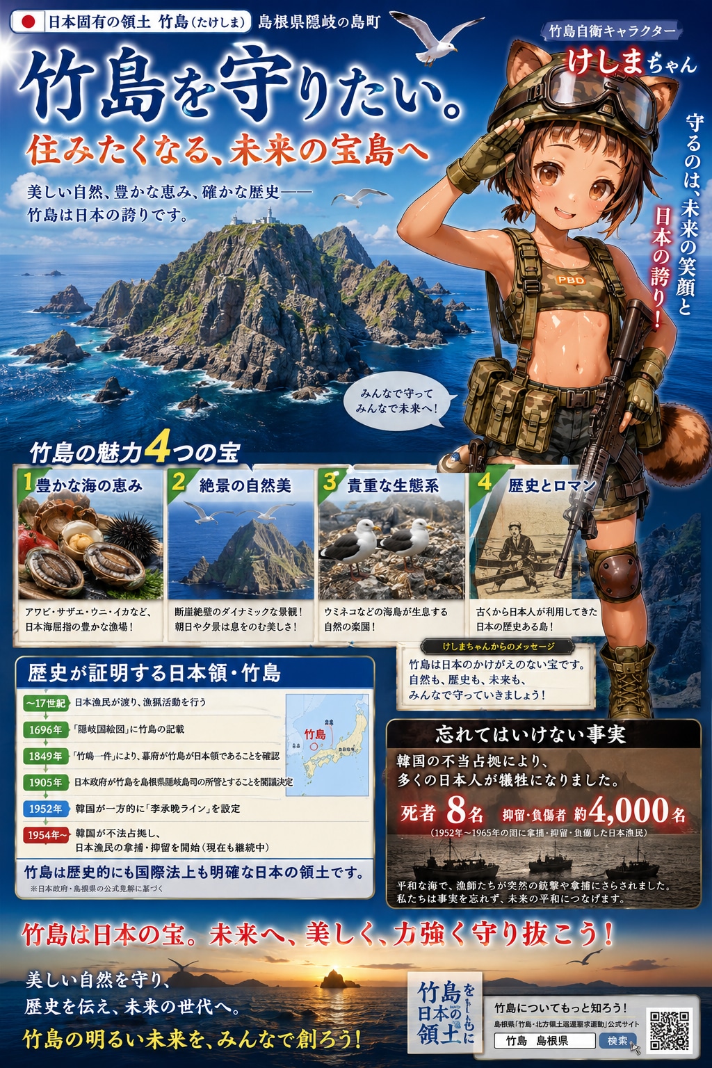 685-0000 島根県隠岐郡隠岐の島町竹島官有無番地