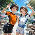 体育祭の部活紹介【自転車部】 9枚目