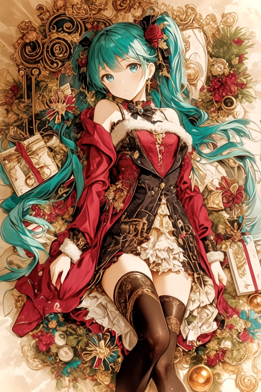 サンタガール-16 | の人気AIイラスト・グラビア