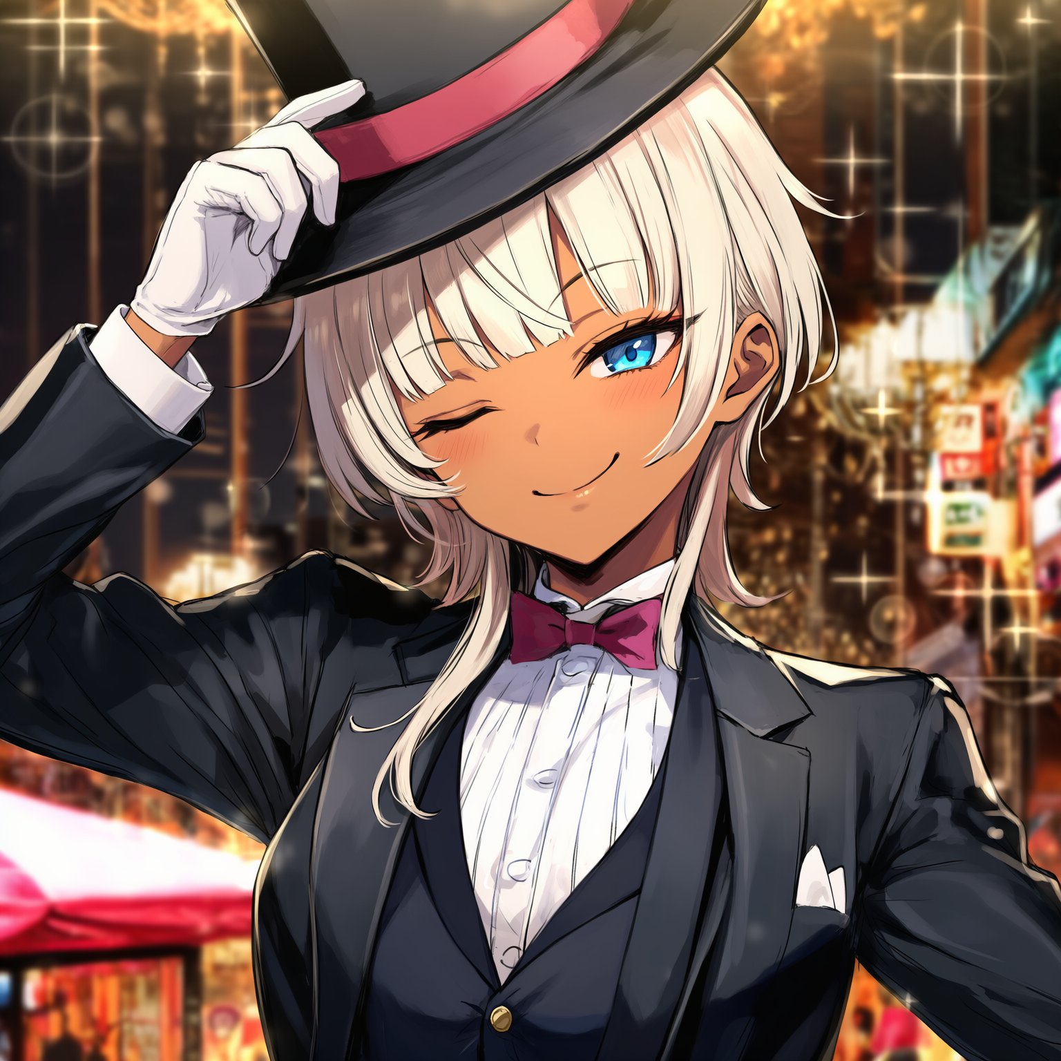 男装演技　私がご案内しましょう | の人気AIイラスト・グラビア