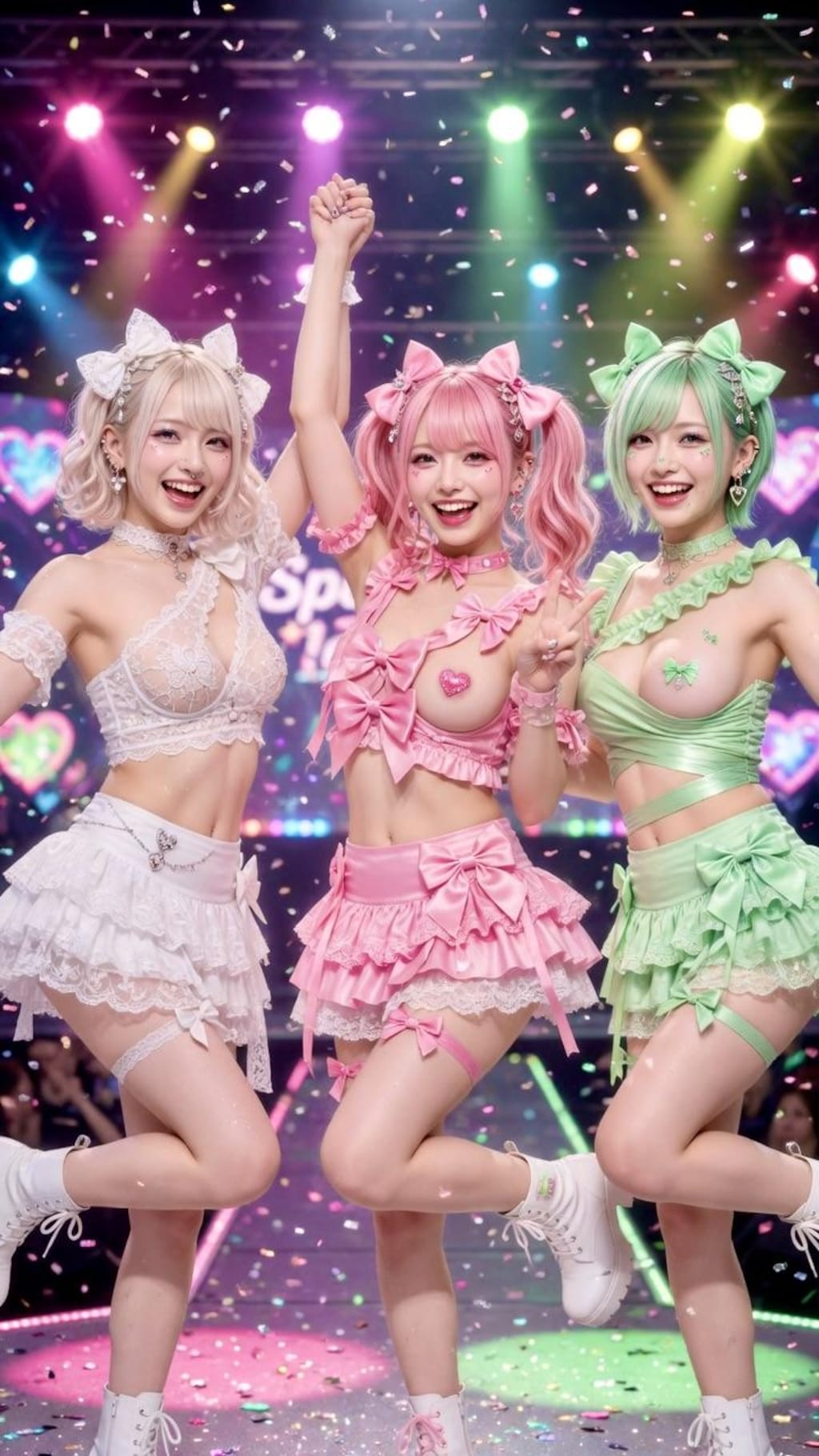 3色アイドル