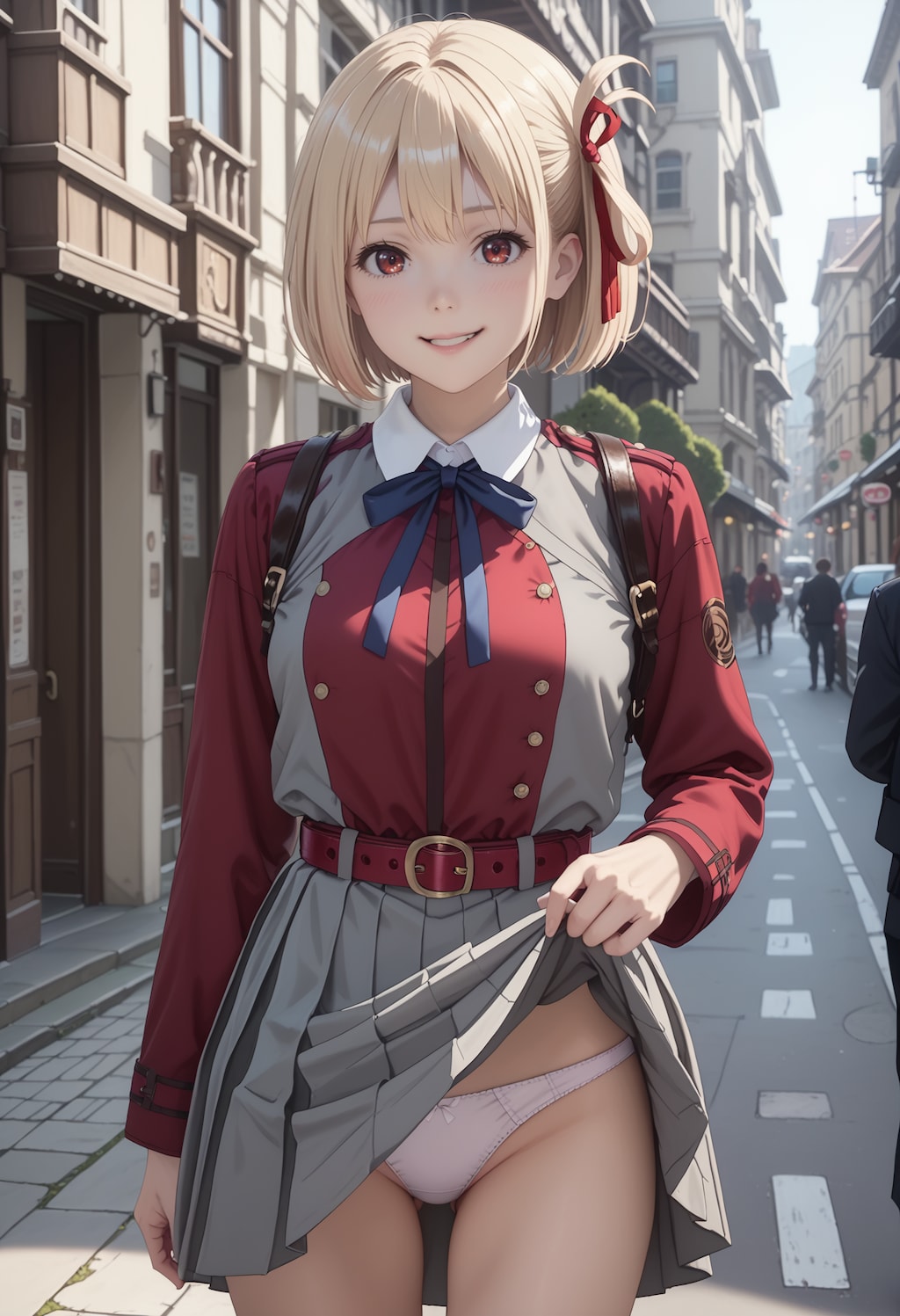 千束ちゃん❤️パンティ見せて💕😍【model：waiANIHENTAIPONYXL_v60】