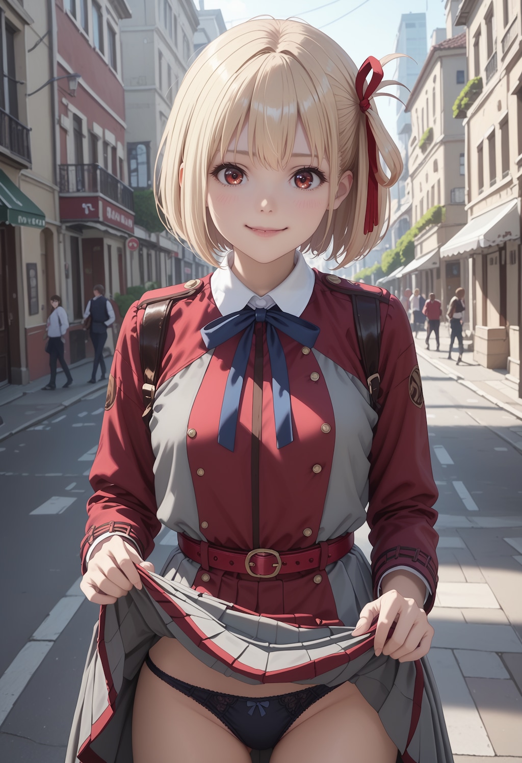 千束ちゃん❤️パンティ見せて💕😍【model：waiANIHENTAIPONYXL_v60】