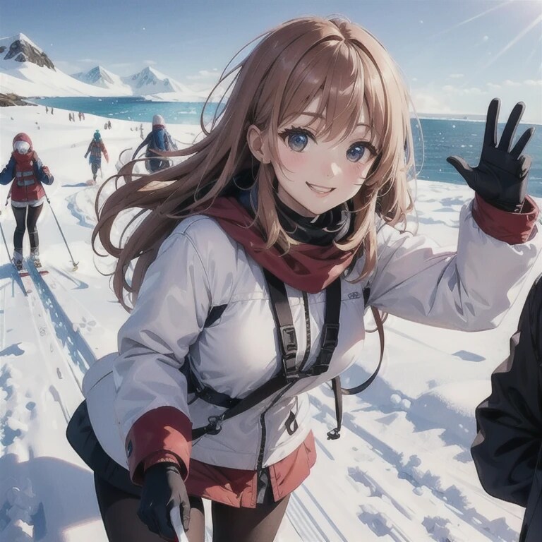 こっちは寒いけど快適だよ～お兄ちゃんはっ？