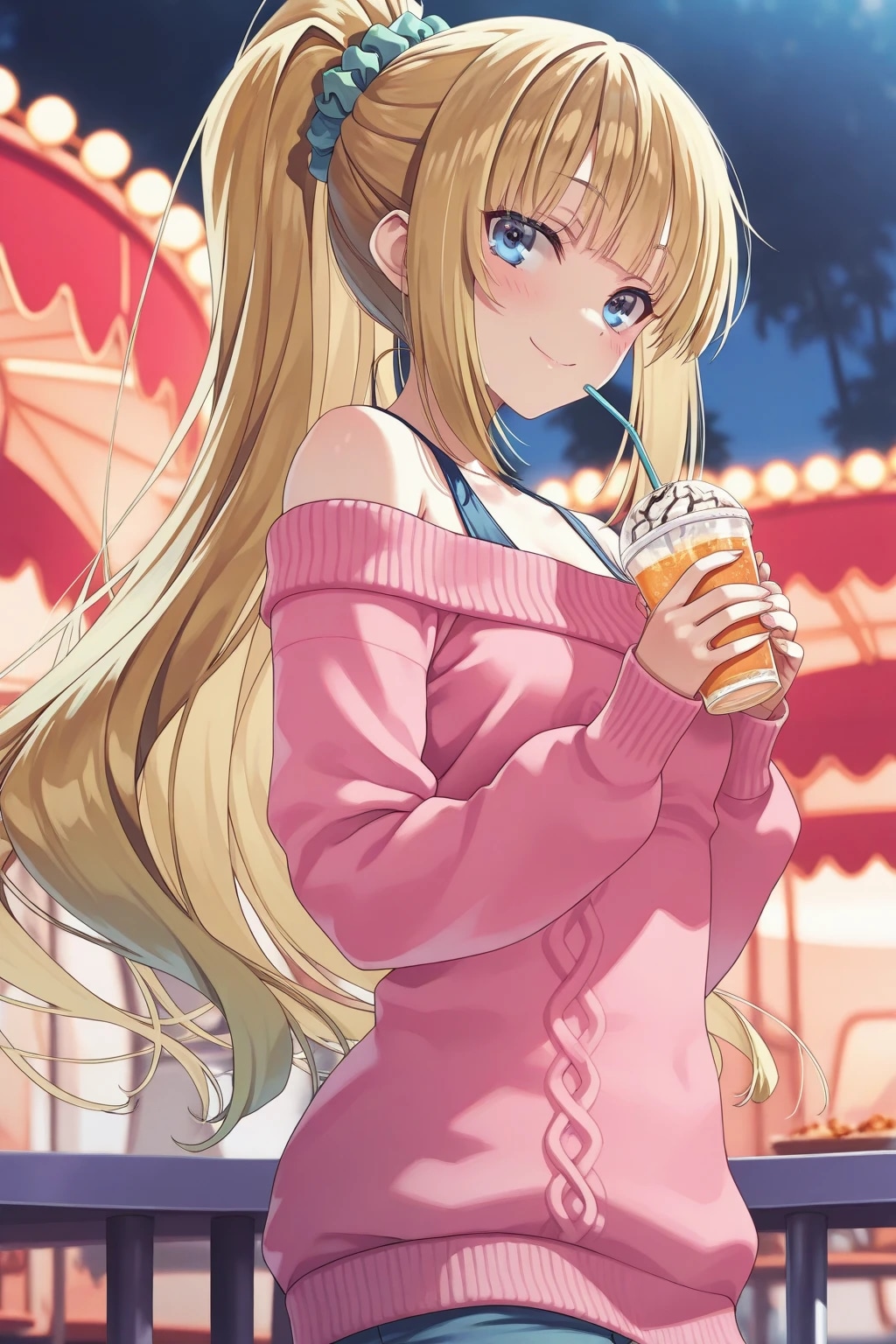 軽井沢恵ちゃんと遊園地デート | の人気AIイラスト・グラビア