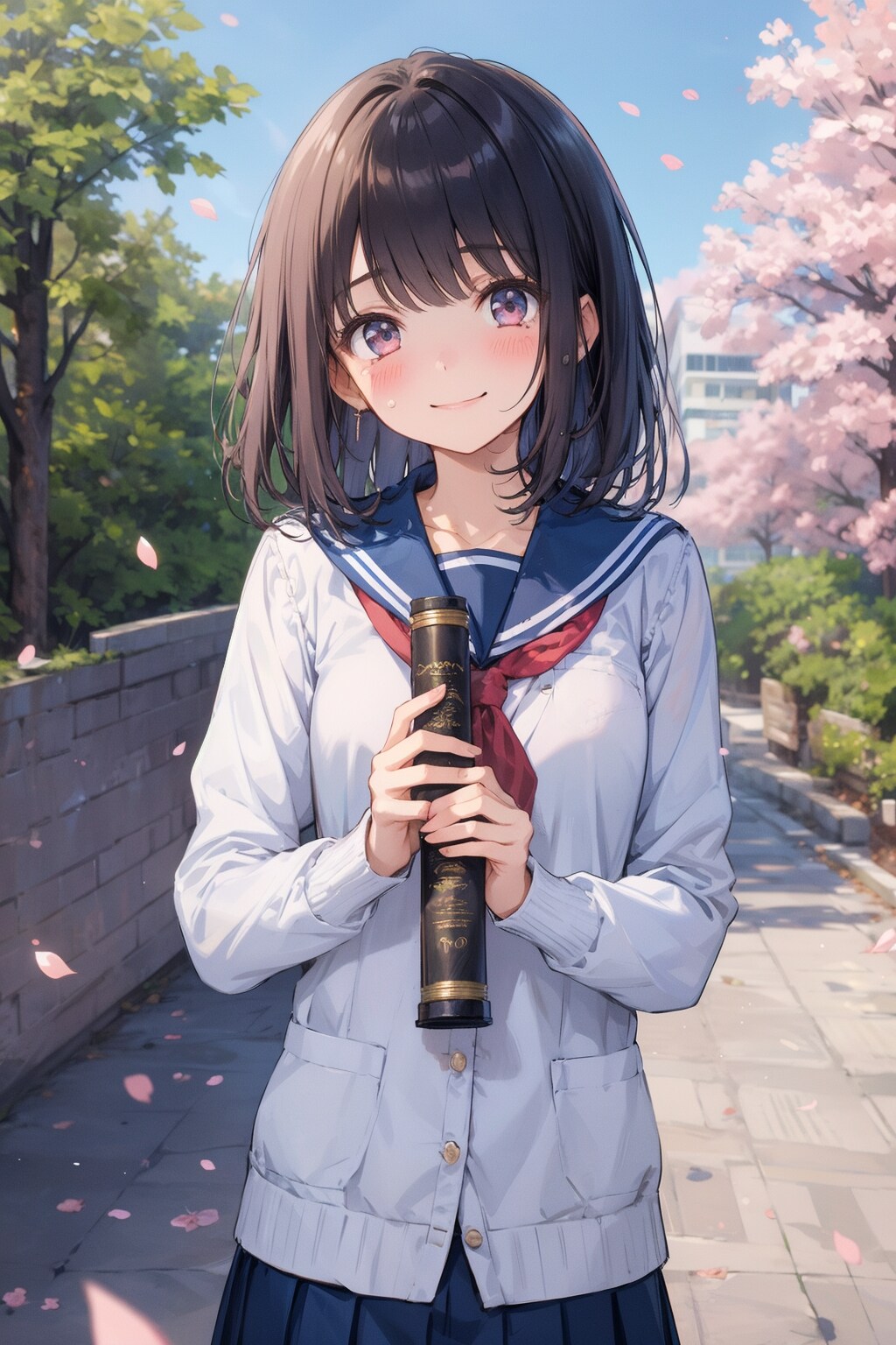 卒業。
