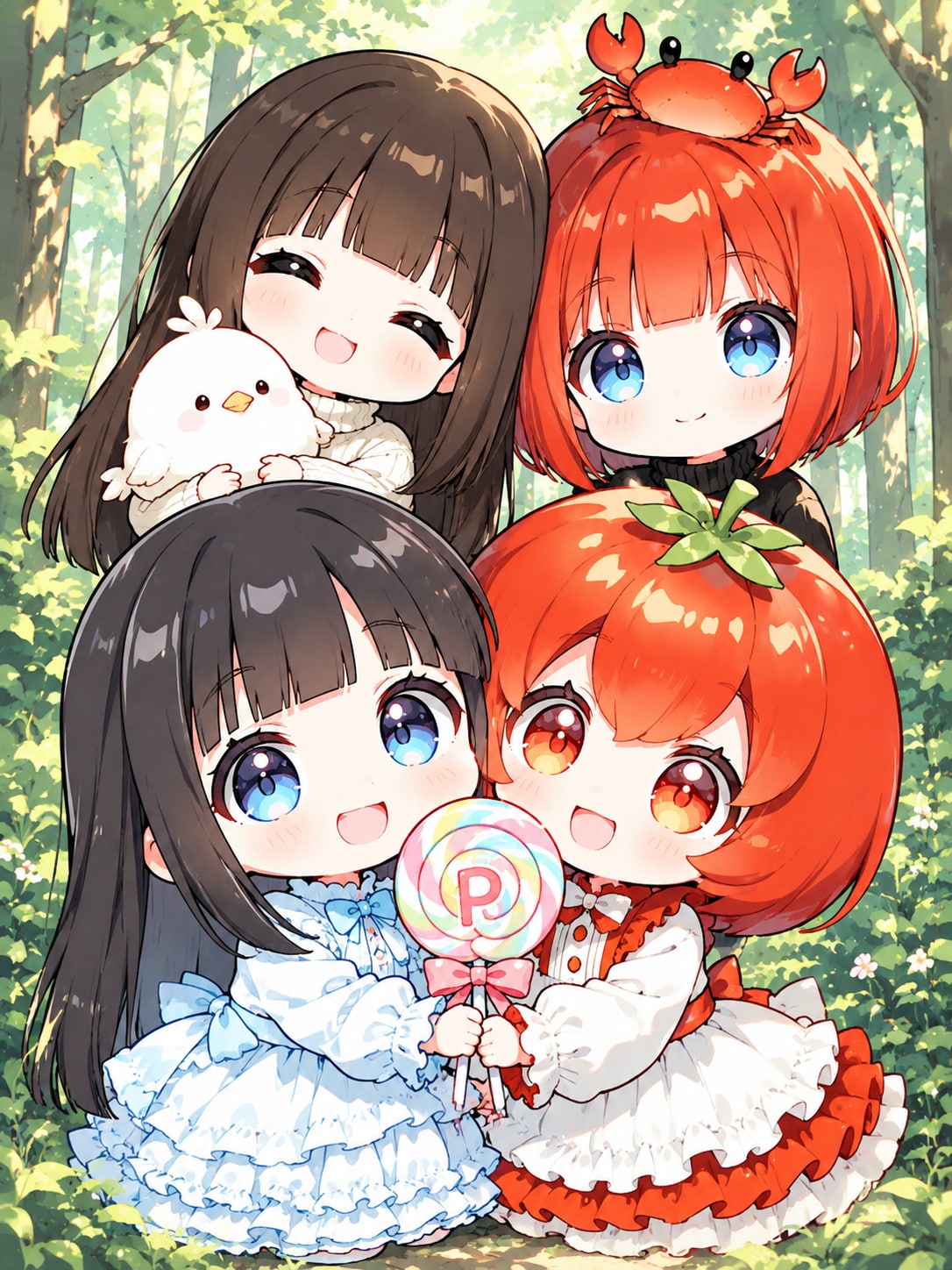 なかよし | の人気AIイラスト・グラビア