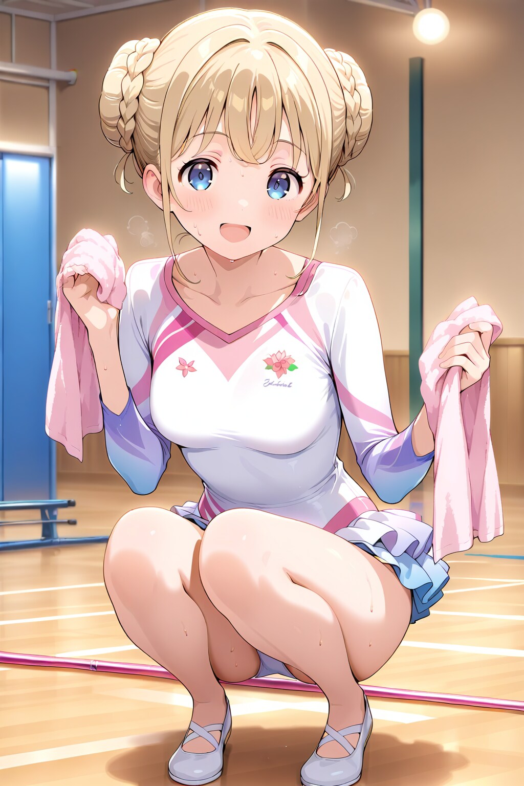 新体操部の瑛梨ちゃん✨８０