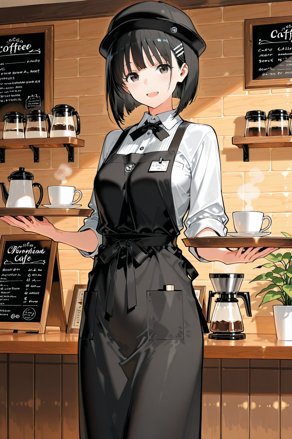 妹ちゃん✨カフェへようこそ‼️🥰☕️✨２８８ | の人気AIイラスト・グラビア