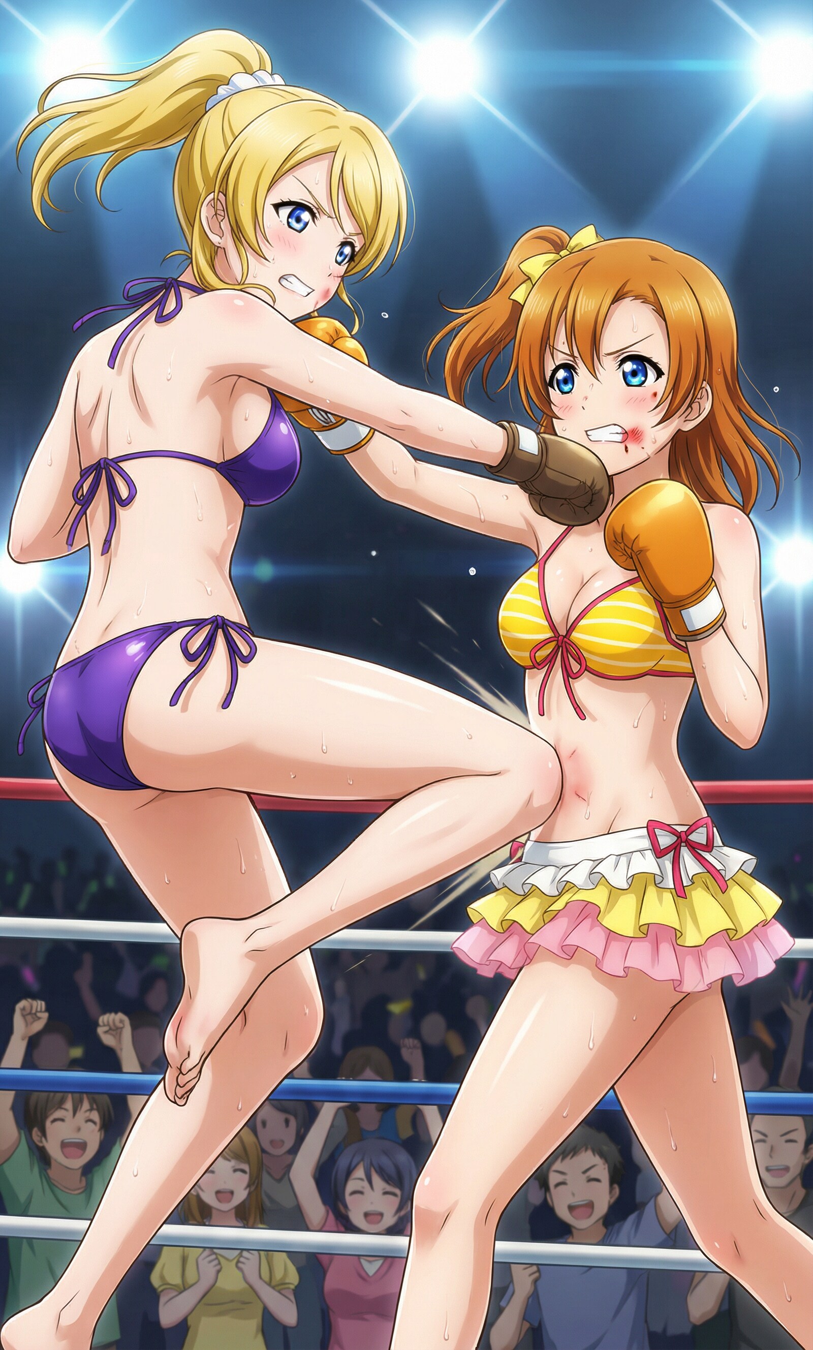 高坂穂乃果VS絢瀬絵里の巻