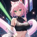 ネオンスタイル猫ちゃん 2枚目