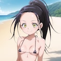 狼嵜光×マイクロビキニ 3枚目