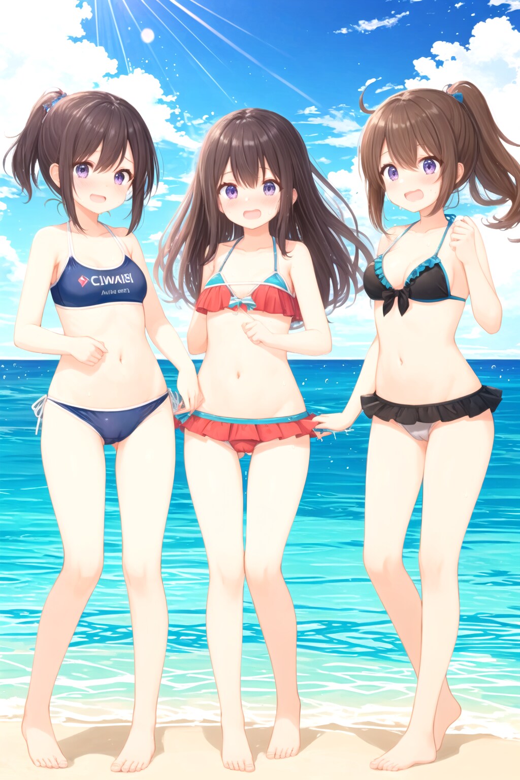 日差し強いね