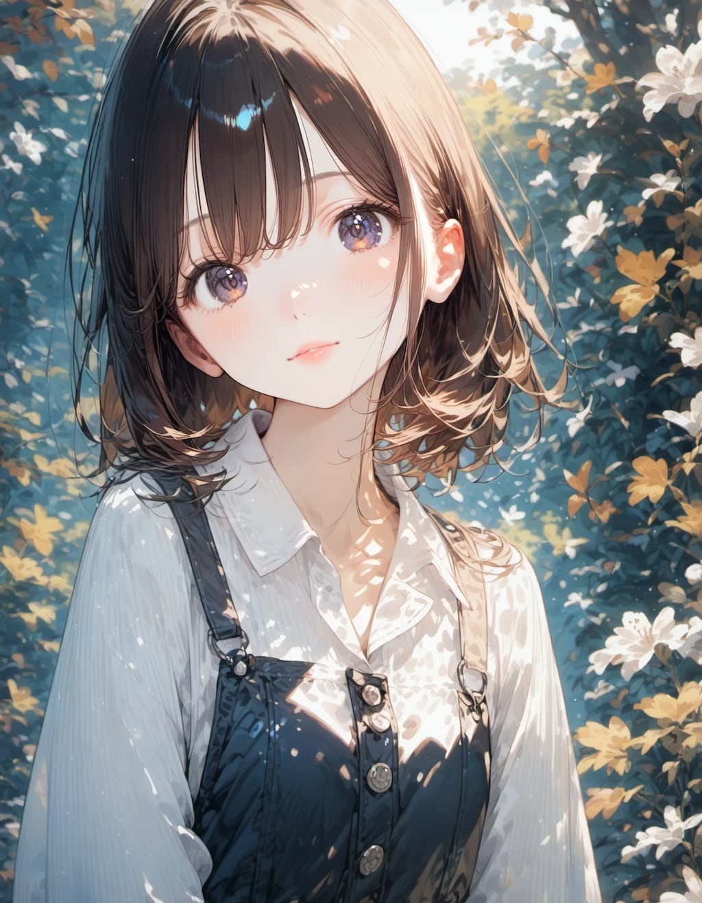 Whispers Beneath the Blossoms