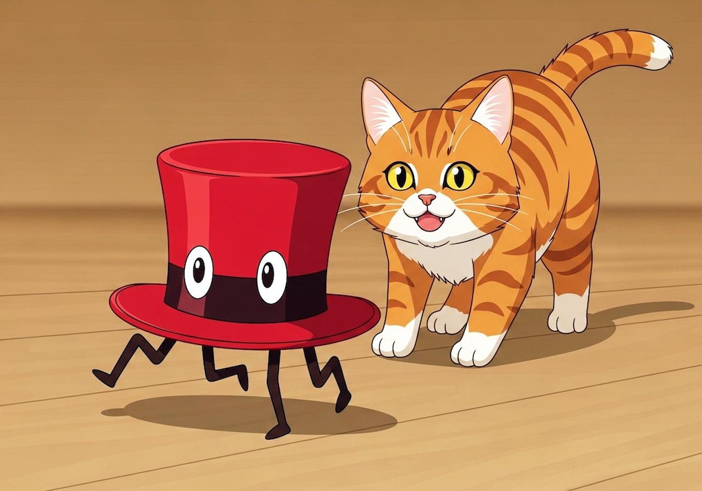 シルクハットの妖・・なにか