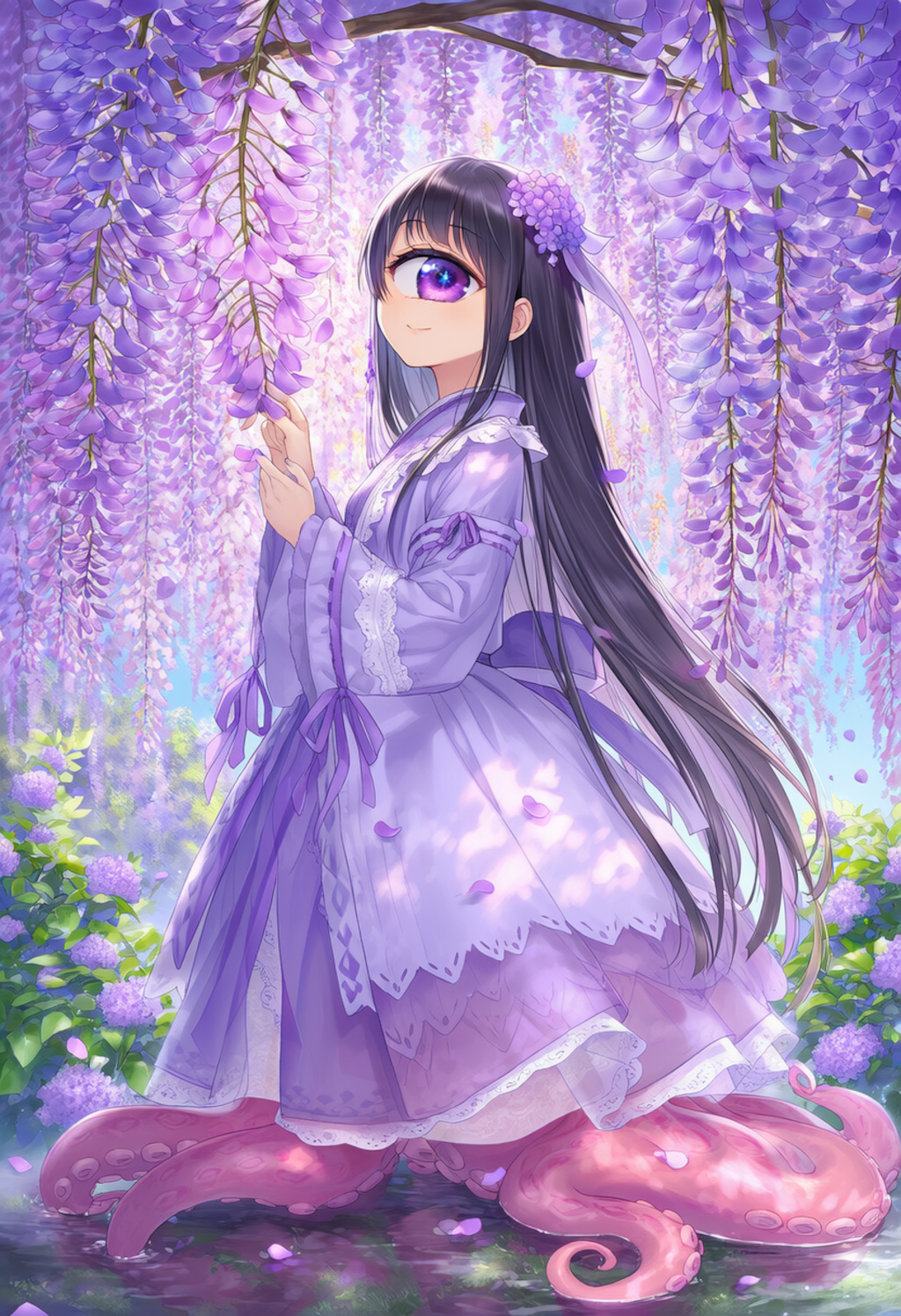 単眼スキュラ　藤の花