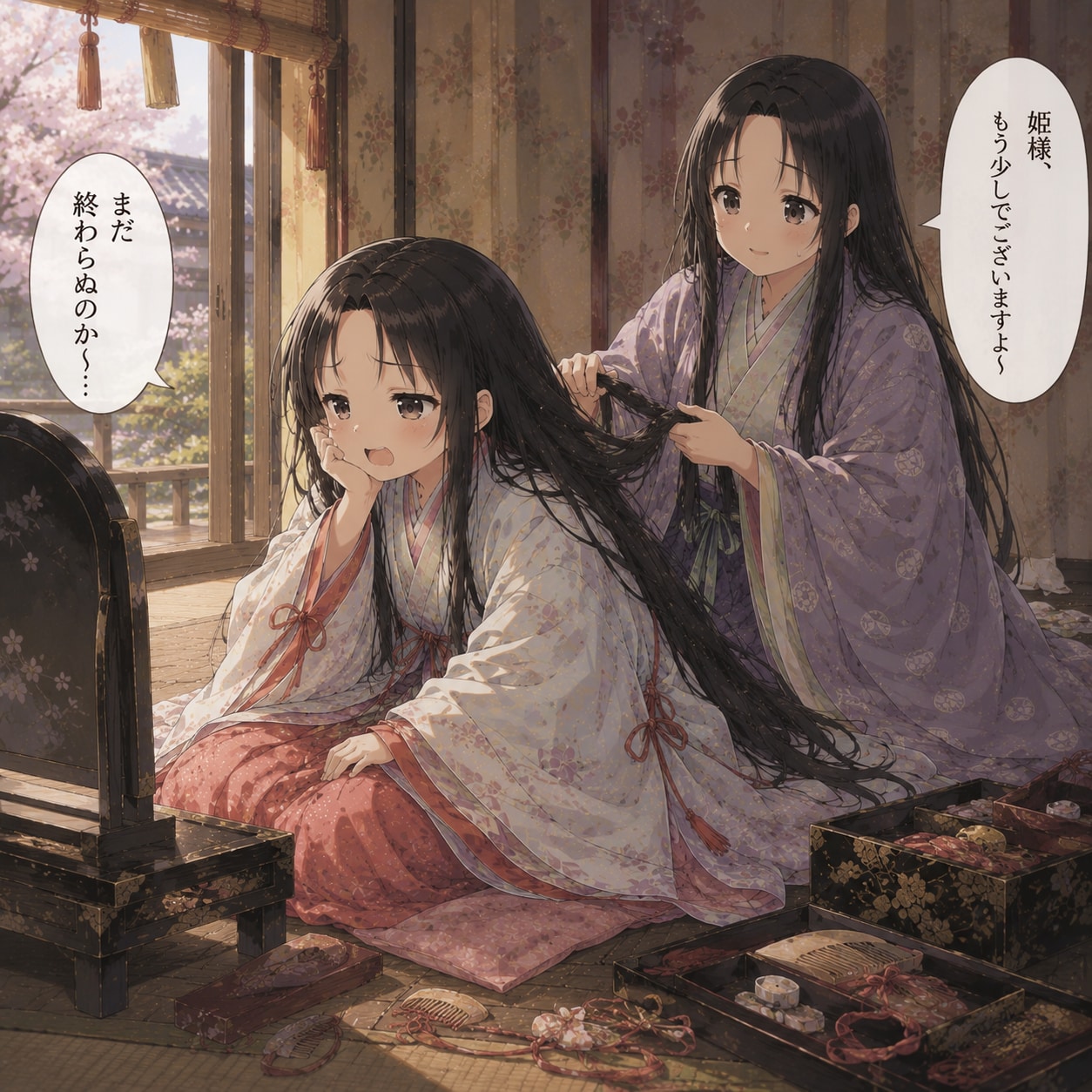 平安貴族幼女 | の人気AIイラスト・グラビア