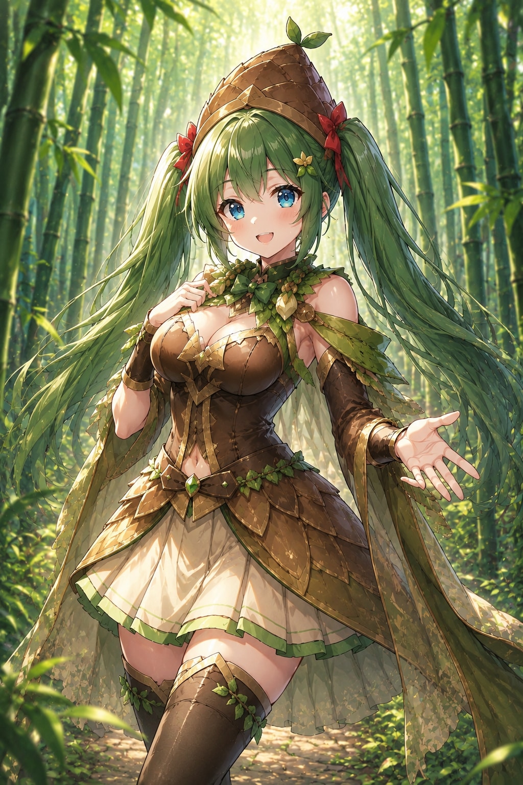 竹林の森のガーディアン