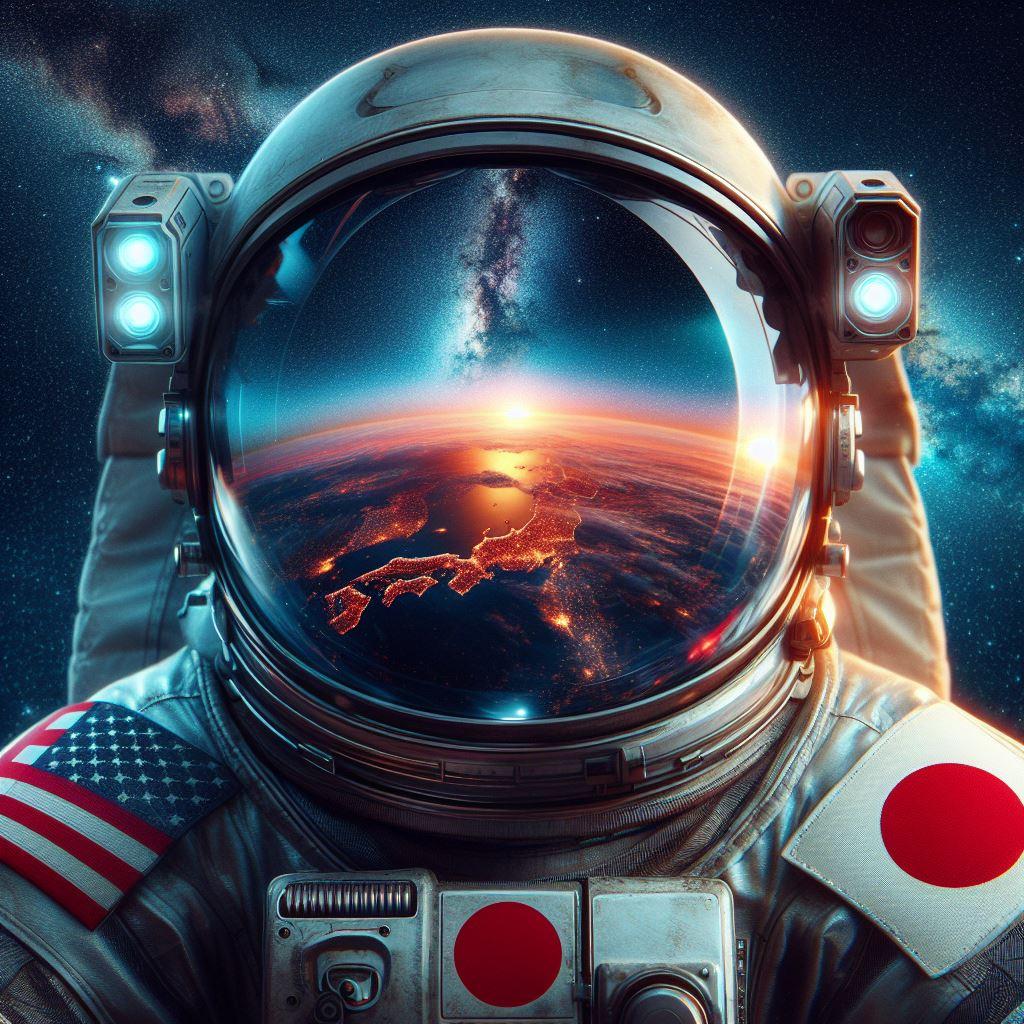 宇宙から見た星空