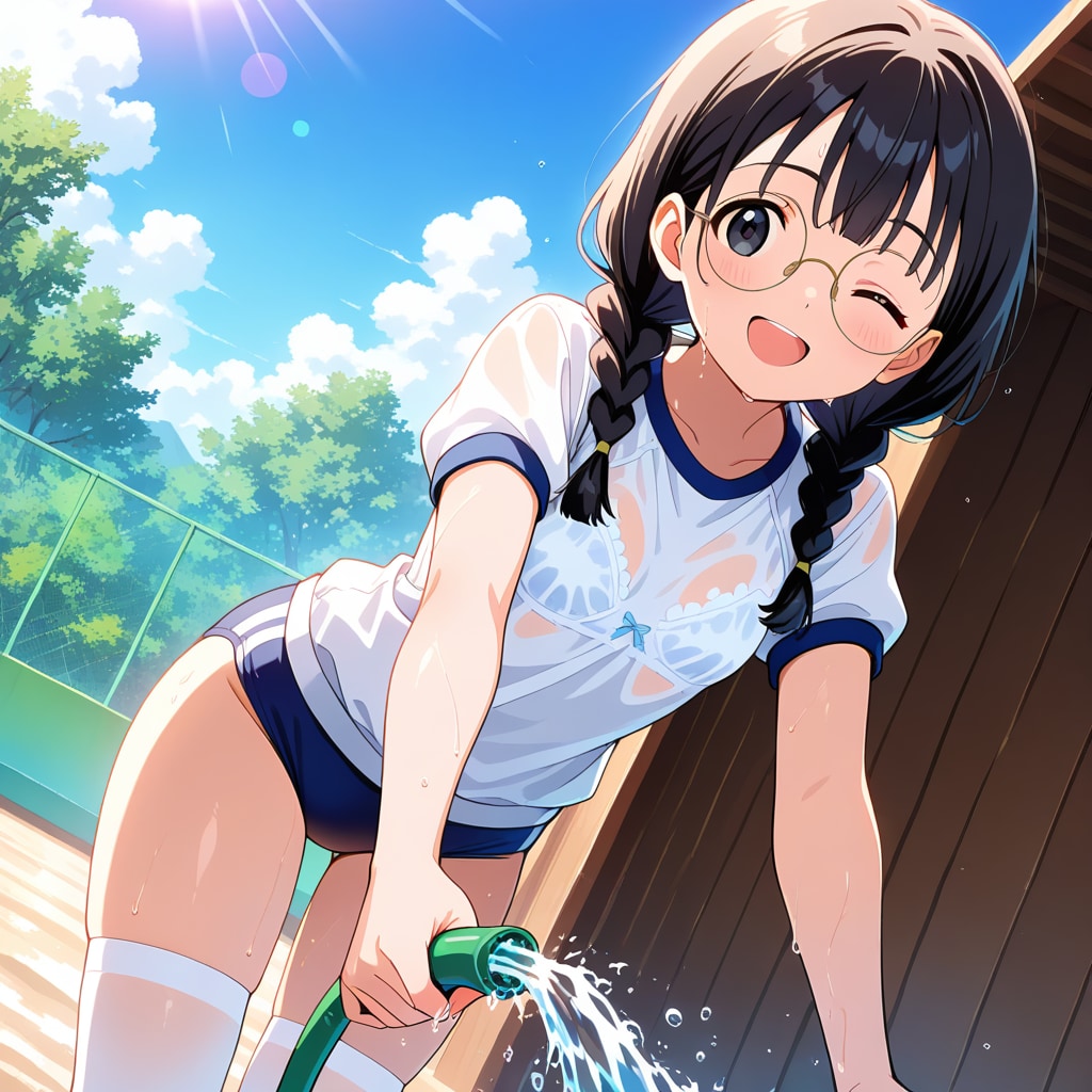 丸子・水やり