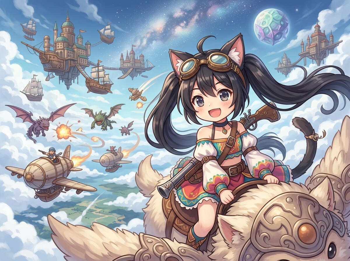黒ツイにゃん